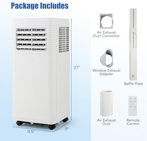 KOTEK Portable AC Unit 8000 BTU 250 SqFt Cooling