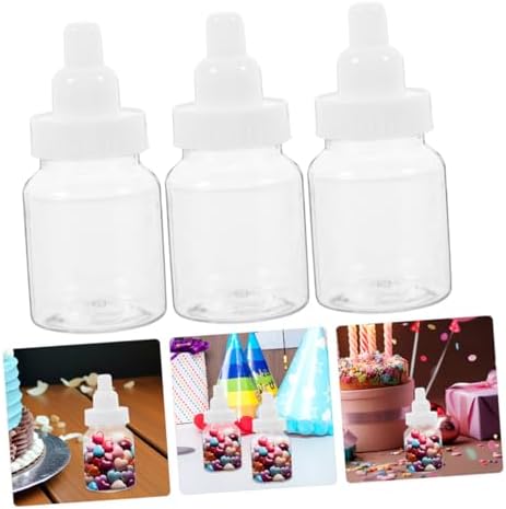 100pcs Mini Milk Bottle Candy Boxes for Party Favors 1