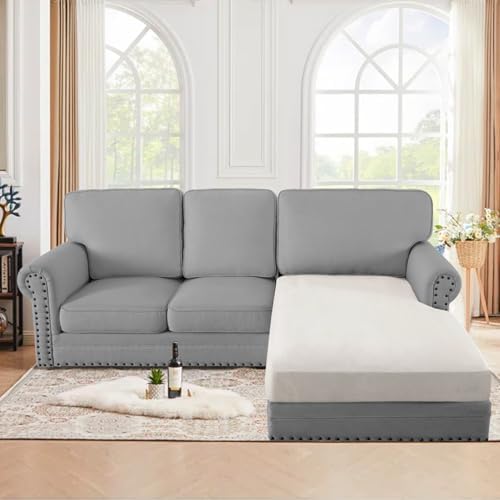 HVERSAILTEX Suede Stretch Chaise Lounge Cover Replacement