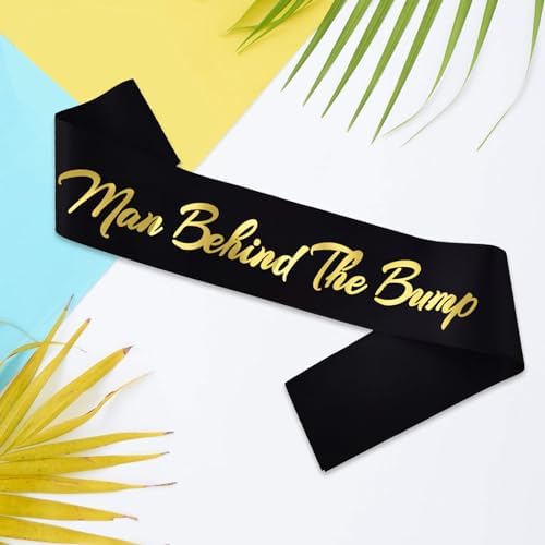 Man Behind the Bump Sash for New Father 1