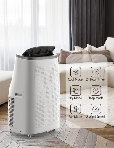 GAOMON 14000 BTU Portable AC Unit Dark Grey 1