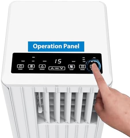 GarveeTech 8000 Btu Portable Air Conditioner White 1