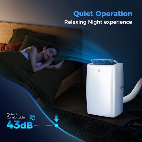 2025 Upgraded Smart Portable AC with 14000 BTU