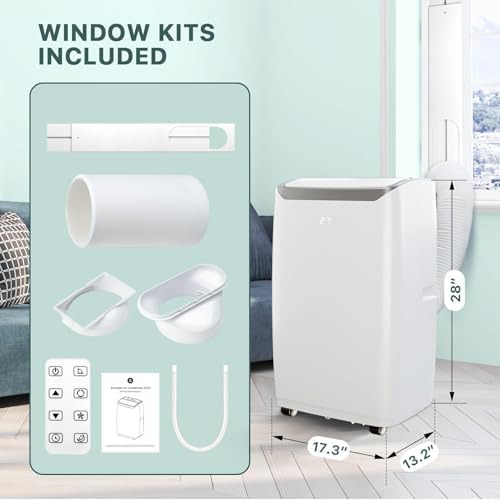 12000 BTU Portable Air Conditioner With Remote Control
