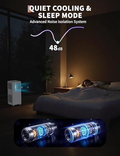 Garvee 8000 BTU Portable AC Unit with Remote Control