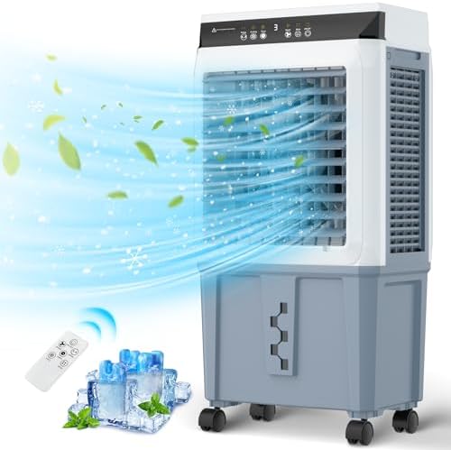 LifePlus Evaporative Air Cooler 3500CFM Portable for Large Room