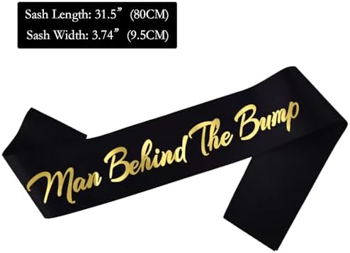 Man Behind the Bump Sash for New Father 1