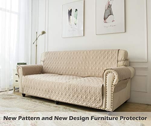 Ameritex Waterproof Nonslip Chair Cover - Beige 23