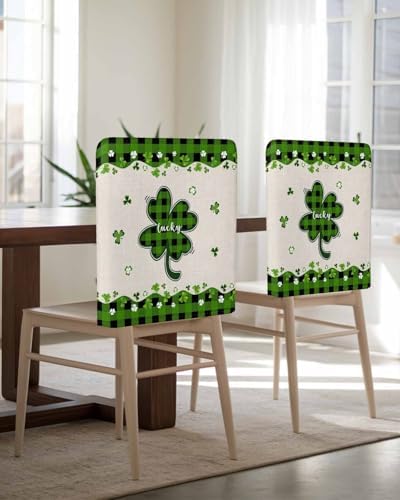 St Patricks Day Dining Chair Covers Set of 4