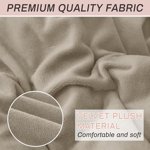 HDCAXKJ Velvet Sectional Sofa Cover