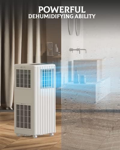 GarveeTech 8000 BTU Portable AC Unit for Bedroom 350 sqft