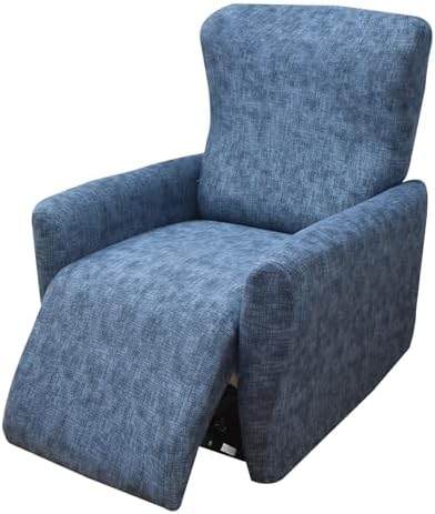 CRFATOP Stretch Recliner Cover 4-Piece for 1 Seat Recliner Chair