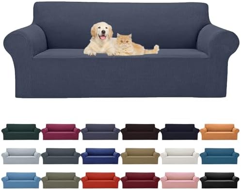 Cupuamon Stretch Oversized Sofa Slipcover - Charcoal