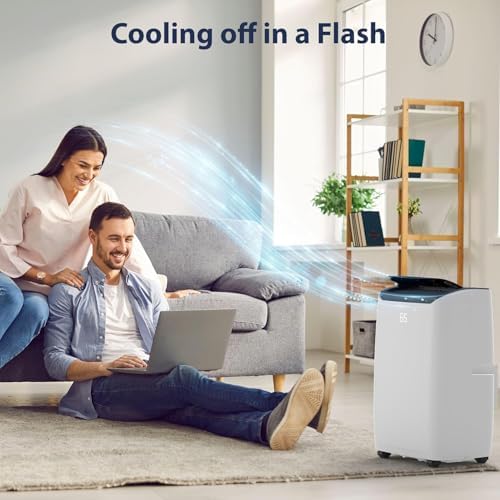 GAOMON 14000 BTU Portable Air Conditioner with 3-in-1 Remote Control