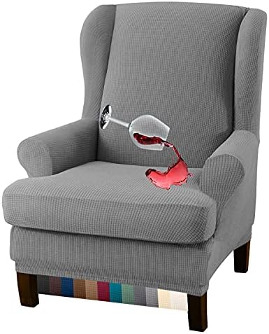 Granbest Premium Water Repellent Wingback Chair Cover 2-Piece