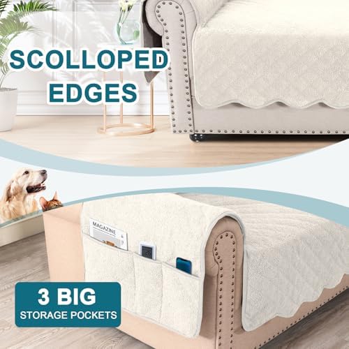 Turquoize Waterproof Loveseat Covers for Dogs