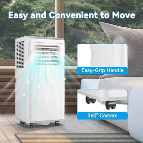 WANAI 8000 BTU Portable AC Cooler for 250 Sq Ft