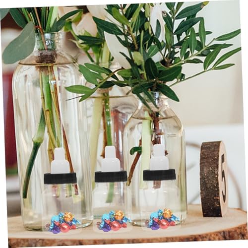 PRETYZOOM 12Pcs Transparent Candy Bottles for Party Favors 1
