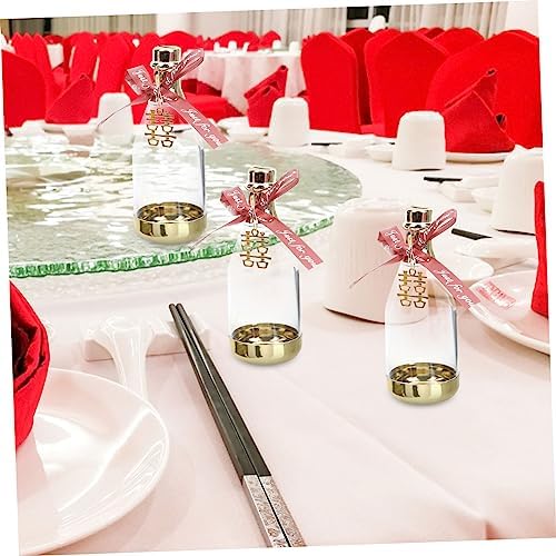 PRETYZOOM 12pcs Mini Plastic Candy Bottle Favors Box