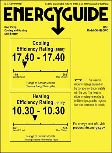 Cooper Hunter 48000 BTU Ducted Mini Split Heat Pump Unit