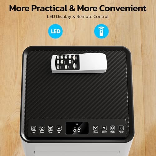 ZAFRO 10000 BTU Portable Air Conditioner with 4 Modes and Remote Control