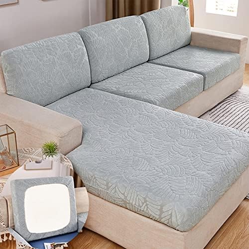 6Pcs Magic Sofa Cover Stretch Light Grey