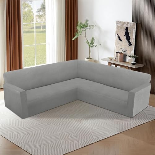 Jacquard L Shape Sofa Slipcover for Sectional Couch