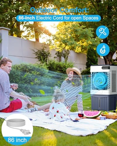 Manastin 4-in-1 Portable Evaporative Cooler
