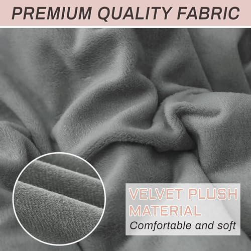 Velvet L Shaped Sectional Sofa Cover for Pets