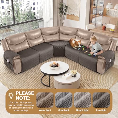 Timeles Waterproof Recliner Slipcover 5-Seat