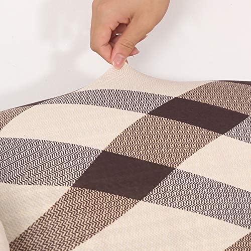 Wingback Chair Cover 2 Piece Durable Soft Slipcover for Armchair