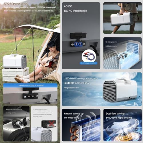 S03 Pro Portable Air Conditioner for Camping and Traveling