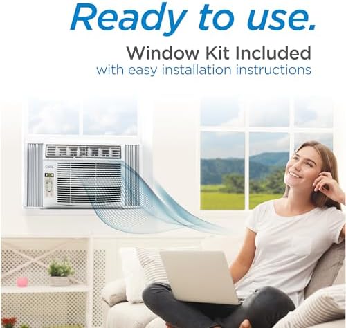 Commercial Cool 14300 BTU Window Air Conditioner with Remote Control