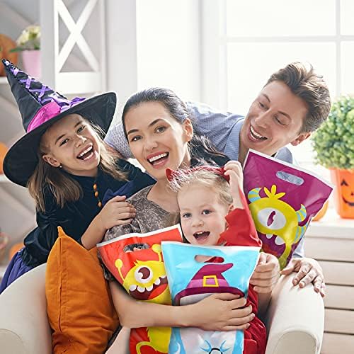 CCINEE 72pcs Halloween Treat Bags with Handles 1
