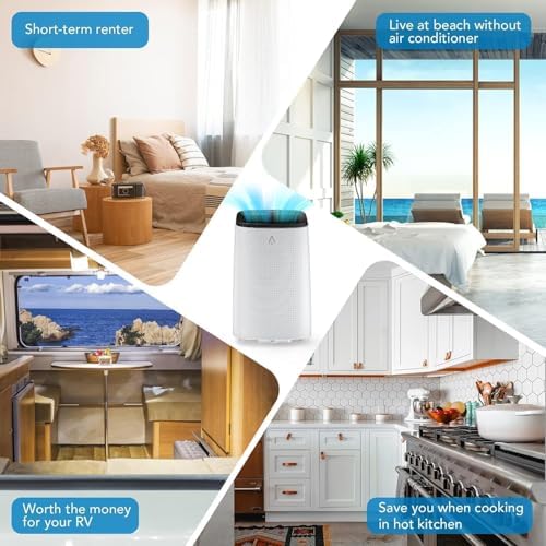 14000 BTU Portable AC Unit 3-in-1 - Cool Dry Fan