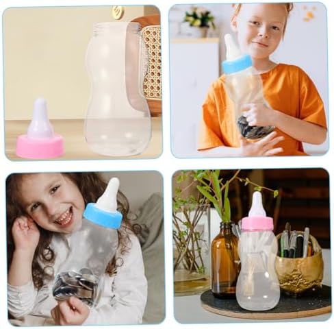DIY Piggy Bank Set 2pcs Baby Bottle Candy Containers for Kids 1