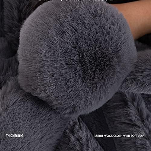EFELIM Sherpa Fleece Sofa Cover for L Shape Sectional