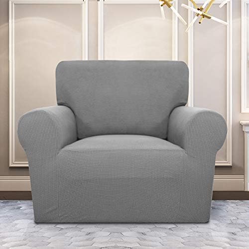 PureFit Stretch Chair Slipcover Spandex Jacquard Non Slip Soft Cover