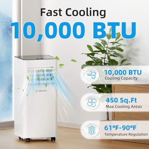 Wiytamo 10000 BTU Portable AC Unit with WiFi and Remote Control