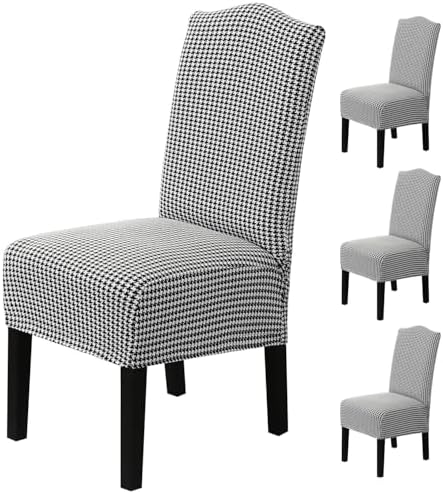 HVERSAILTEX Dining Chair Covers 4-Pack Stretchable