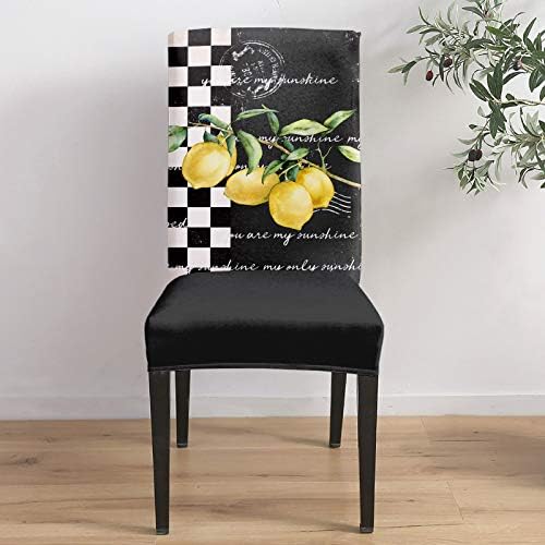 Prime Leader Stretch Chair Slipcovers Set of 4 1
