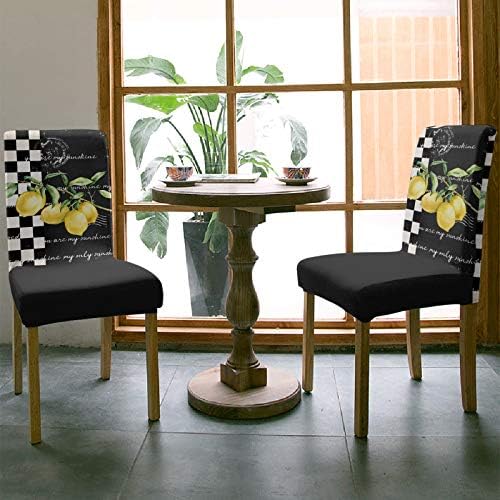 Prime Leader Stretch Chair Slipcovers Set of 4 1