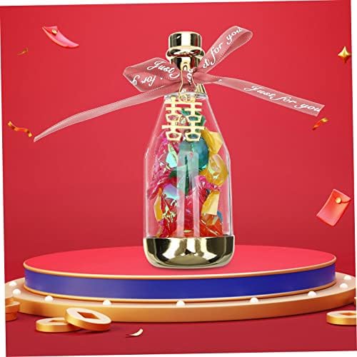 PRETYZOOM 12pcs Mini Plastic Candy Bottle Favors Box