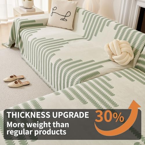 HAOMAIJIA Thick Non-Slip Sofa Covers for 3 Cushion Pet Friendly