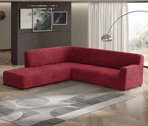 PAULATO BY GAICO Sectional Sofa Cover - Burgundy
