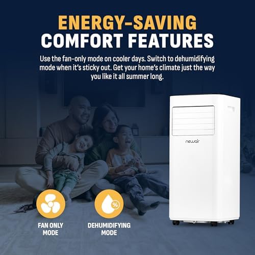 NewAir 10000 BTU Portable AC with Window Vent Kit