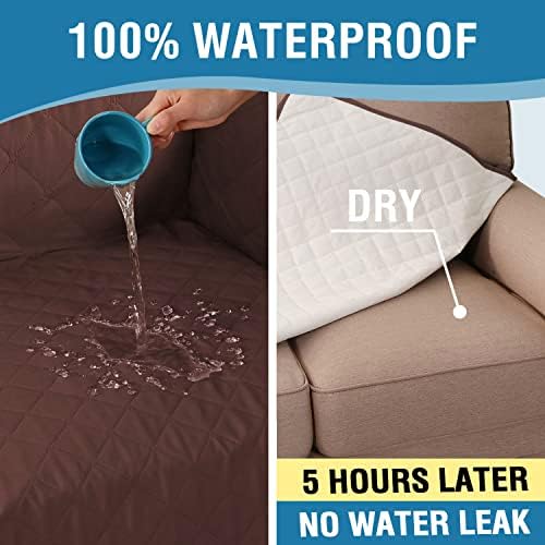 HVERSAILTEX Waterproof Sofa Slipcover with Elastic Straps 1