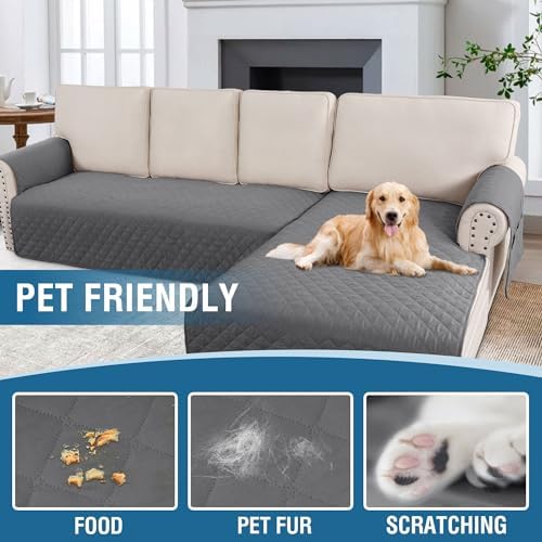 HVERSAILTEX 100 Waterproof L Shape Sofa Cover 2-Piece Set