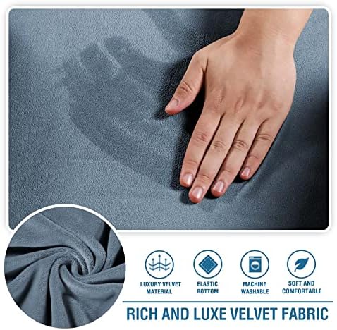 HVERSAILTEX Velvet Chaise Lounge Cover