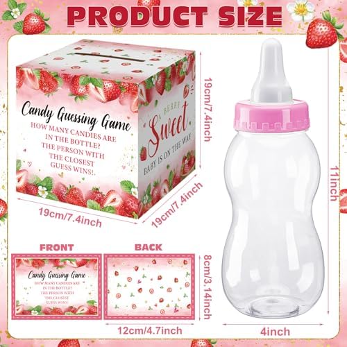 Glenmal 52 Pcs Baby Shower Game Set